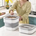 Voltsify Collapsible and Portable Food Storage Container with Non-slip Base: 3 - 5 Days Free Delivery Only UK - Image 3