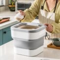 Voltsify Collapsible and Portable Food Storage Container with Non-slip Base: 3 - 5 Days Free Delivery Only UK