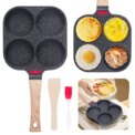 Egg Frying Pan Nonstick Coating Mini Skillet, Comfortable Handle, For Omelettes, Pancakes, And Hamburgers, Outdoor Camping: 3 - 5 Days Free Delivery Only UK