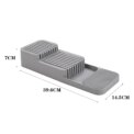 9 Slot Compact Kitchen Knife In Drawer Organiser: 3 - 5 Days Free Delivery Only UK - Image 5