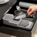 9 Slot Compact Kitchen Knife In Drawer Organiser: 3 - 5 Days Free Delivery Only UK