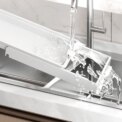 Pull Out Dish Racks Kitchen Under Sink Organizer, Cabinet Slide Out Dish Drying Rack With Drainboard, Carbon Steel Sliding Drawer: 3 - 5 Days Free Delivery Only UK - Image 4