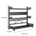 [UK Stock] Kitchen Shelves Kitchen Storage Rack Jar Organization Cupboard Seasoning Storage Rack Kitchen Accessories: 3 - 5 Days Free Delivery Only UK - Image 3