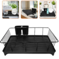 Dish Storage Rack Dish Drying Rack for Kitchen Counter Large Dish Rack with Drainboard Rustproof Dish Drainer Chopstick Holder: 3 - 5 Days Free Delivery Only UK - Image 2