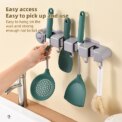 Wall Mounted Mop Organizer Broom Holder Mop Clip Stand Brush Rack Hanging Pipe Hook Kitchen Storage Bathroom Accessories Tools: 3 - 5 Days Free Delivery Only UK - Image 3