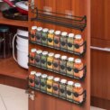 4Pcs Spice Jar Rack Kitchen Cupboard Door Wall Storage Organiser Herb Cabinet ~: 3 - 5 Days Free Delivery Only UK - Image 3