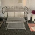 3 Tier Kitchen Chrome Storage Rack with Sink Rack Drip Tray: 3 - 5 Days Free Delivery Only UK - Image 4