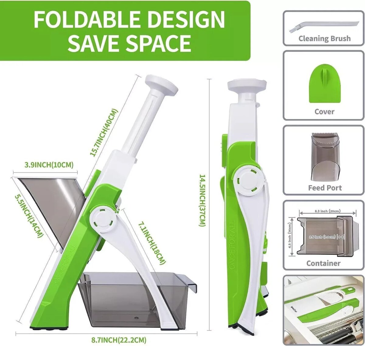 4 in 1 Multifunctional Kitchen Chopping Artifact Vegetable Slicer Food Chopper: 3 - 5 Days Free Delivery Only UK - Image 3
