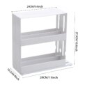 2 Tier Rotating Spice Herb Rack Holder Kitchen Jar Pull-Out Organiser Storage: 3 - 5 Days Free Delivery Only UK - Image 5
